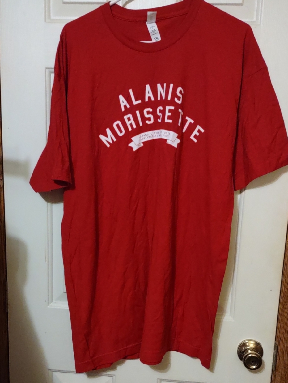 NWOT Alannis Morrissette 25th Anniversary World Tour Tee XXL